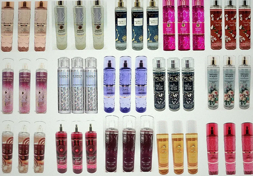 3 PACK!! BATH AND BODY WORKS FINE FRAGRANCE MIST SPRAY 8 oz ea ( Choose Scent )