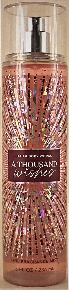 Bath & Body Works A THOUSAND WISHES Fine Fragrance Body Mist Spray 8 Oz