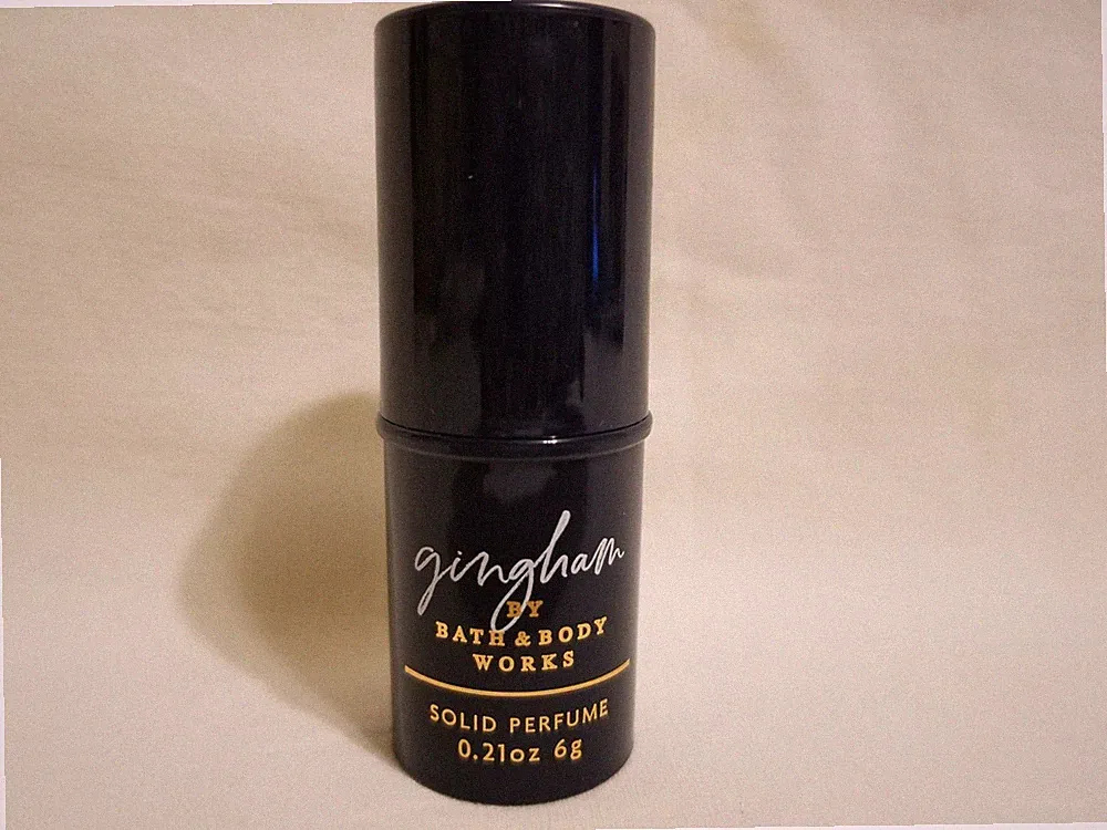 Bath & Body Works Gingham Solid Perfume Stick .21 oz New