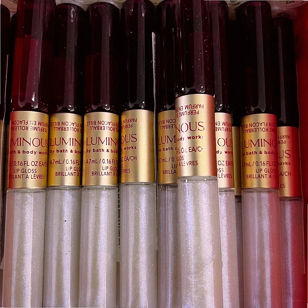 Bath & Body Works Luminous Perfume Rollerball & Lip Gloss Duo Travel Size Sealed