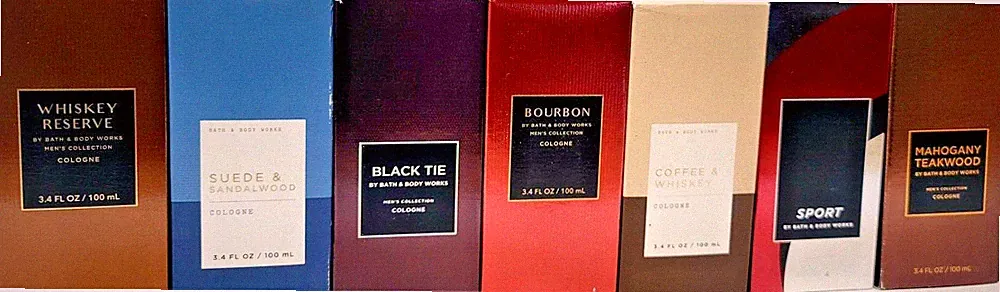 Bath & Body Works Men’s Collection Cologne Perfume 3.4 Fl oz/100mL