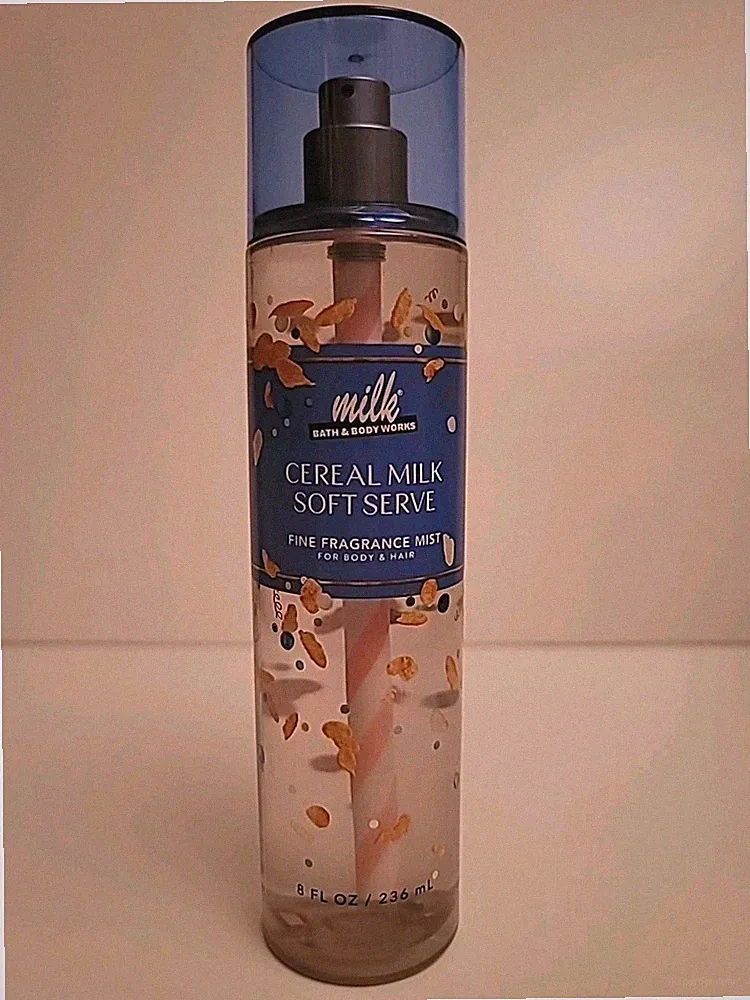 Milk Bath & Body Works CEREAL MILK SOFT SERVE Fine Fragrance Body&Hair Mist 8 0z