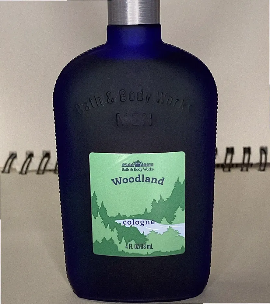 RARE BATH & BODY WORKS Woodland Cologne Spray Men Woodsy Scent 4oz 118ML